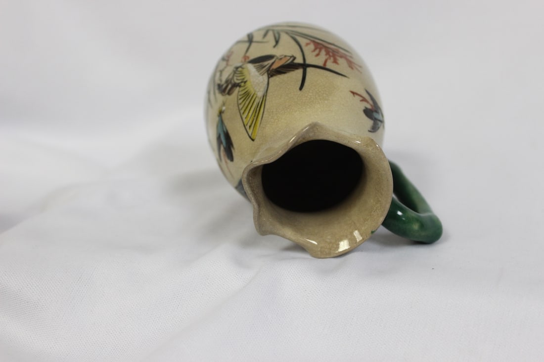 A Japanese Pottery Pitcher - 5