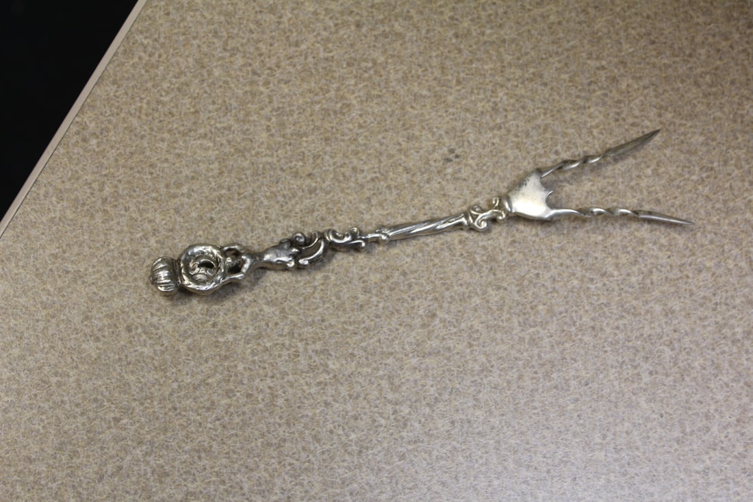 Very Ornate Potato Fork - 2