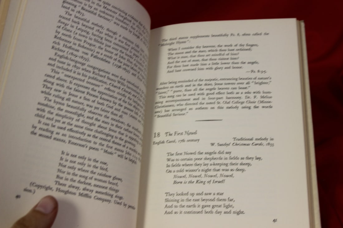 Hardcover Book: Christmas Songs and Their Stories - 5