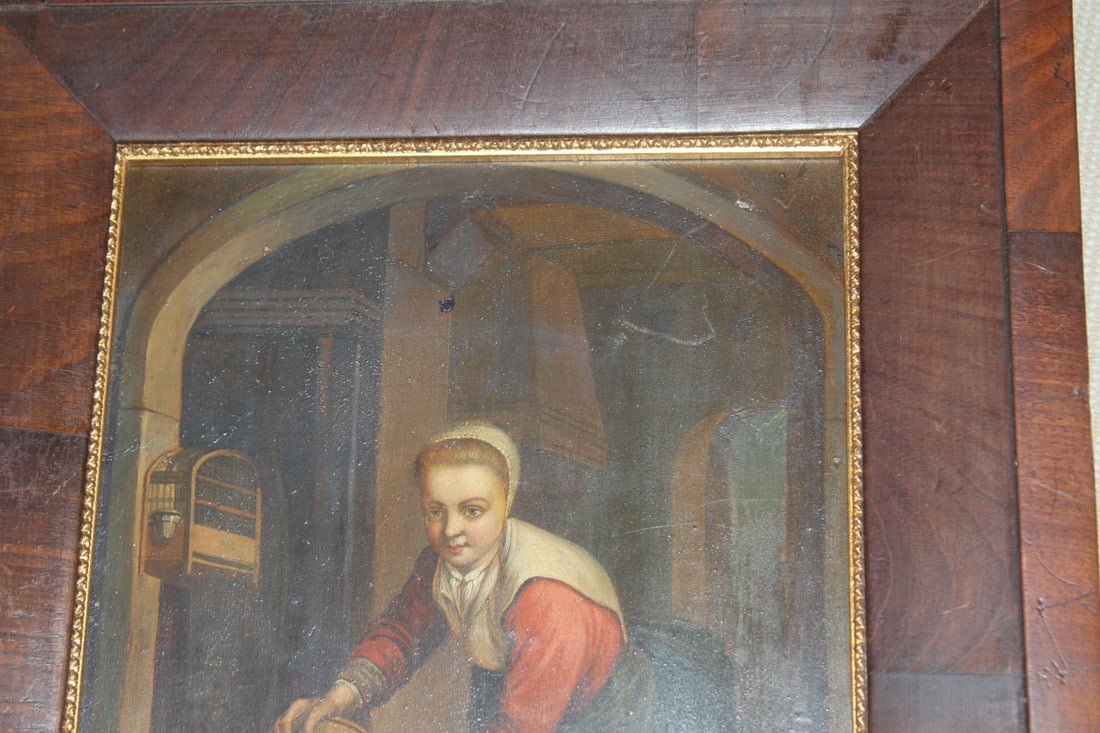 Oil on Tin Painting - 4
