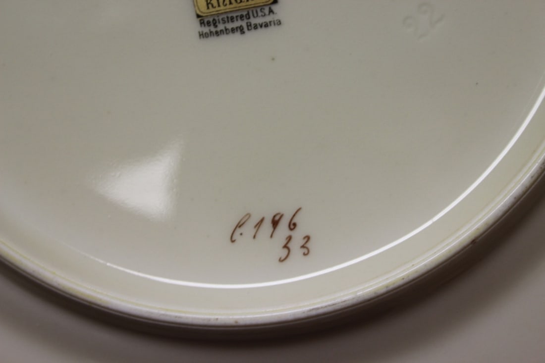 A Set of 5 Black Knight Bavarian Plates - 7