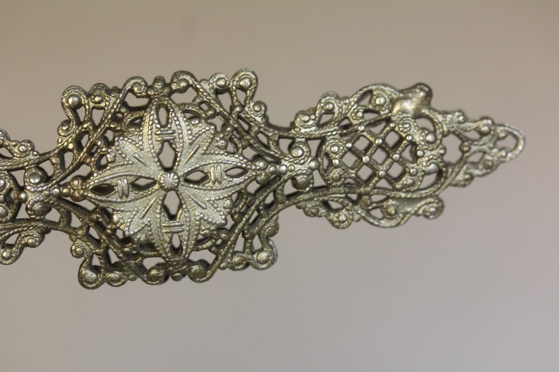 Vintage/Antique Brass Lamp Finial - 4