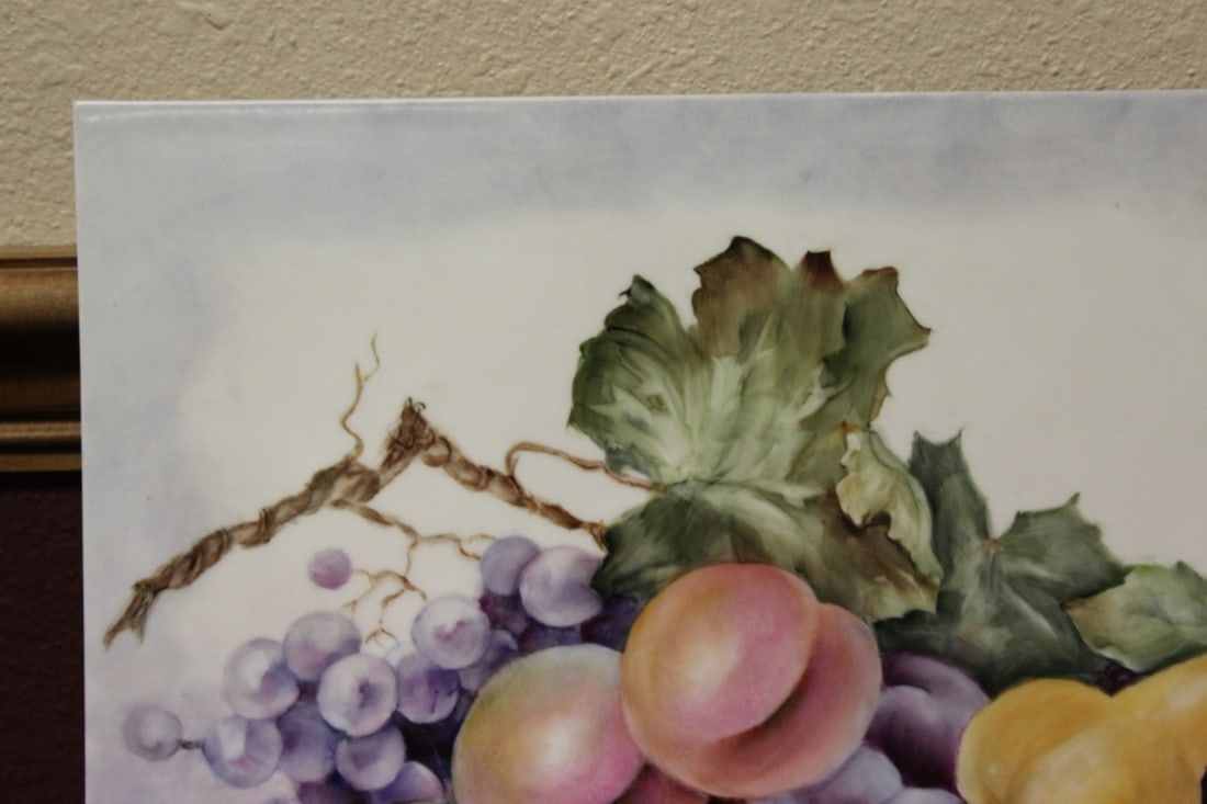 A Signed Ruth Kennedy Porcelain Plaque - 2
