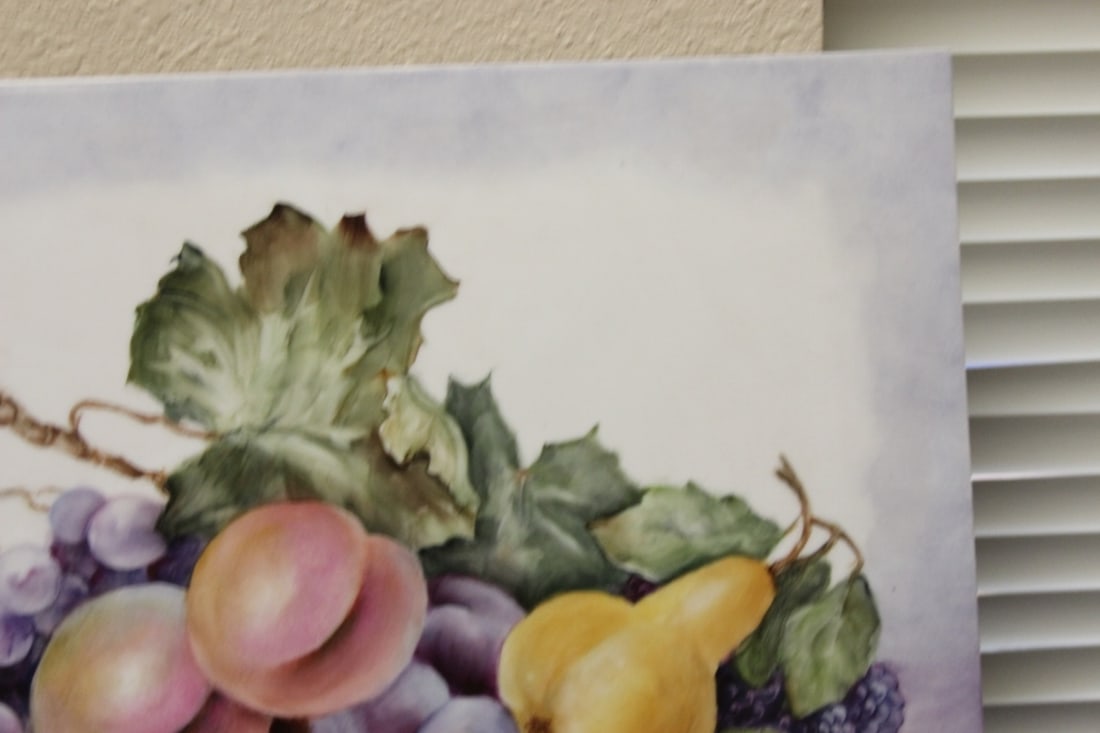 A Signed Ruth Kennedy Porcelain Plaque - 3
