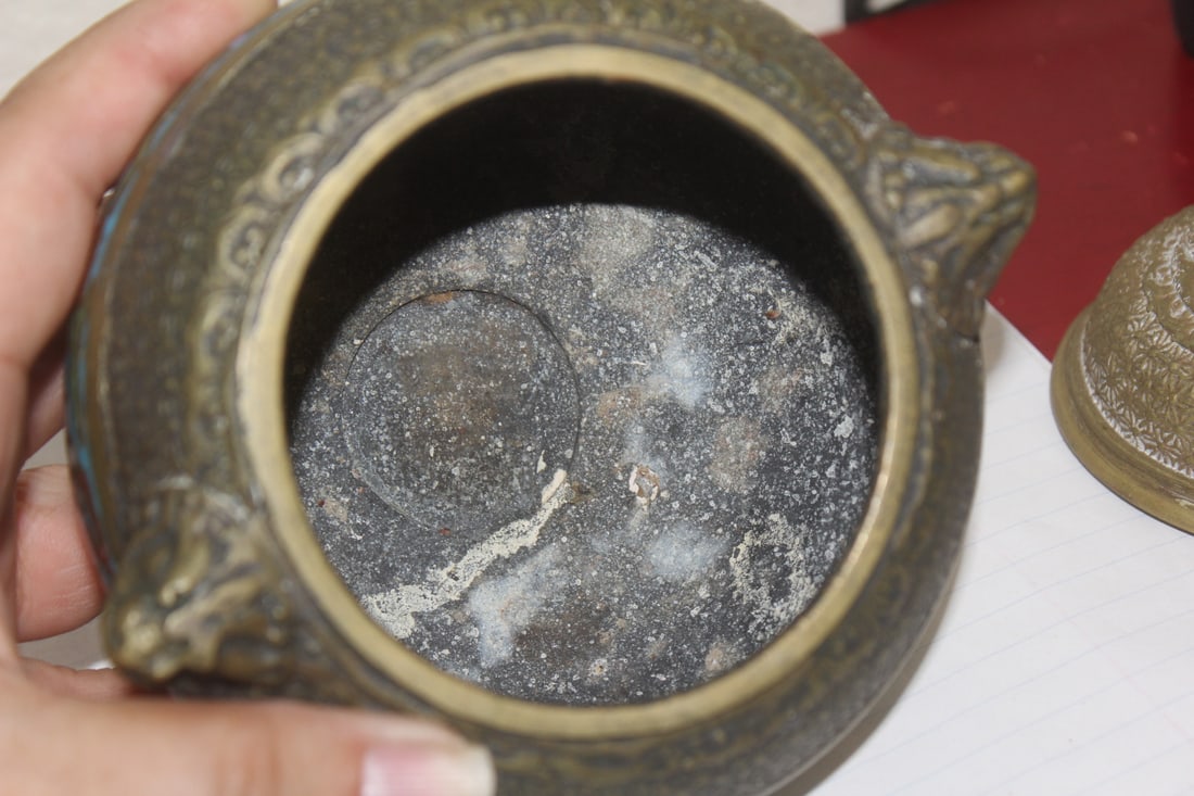 Antique Dragon Motief Cloisonne Censor - 7