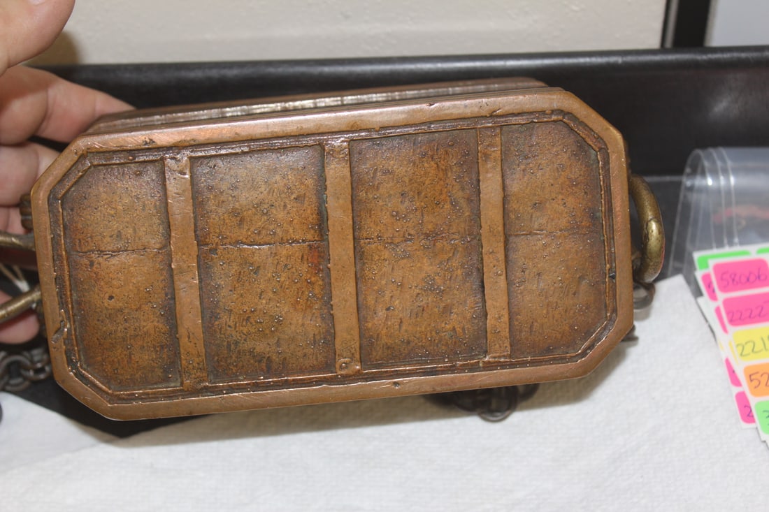 Bronze Betel Nut Box - 10