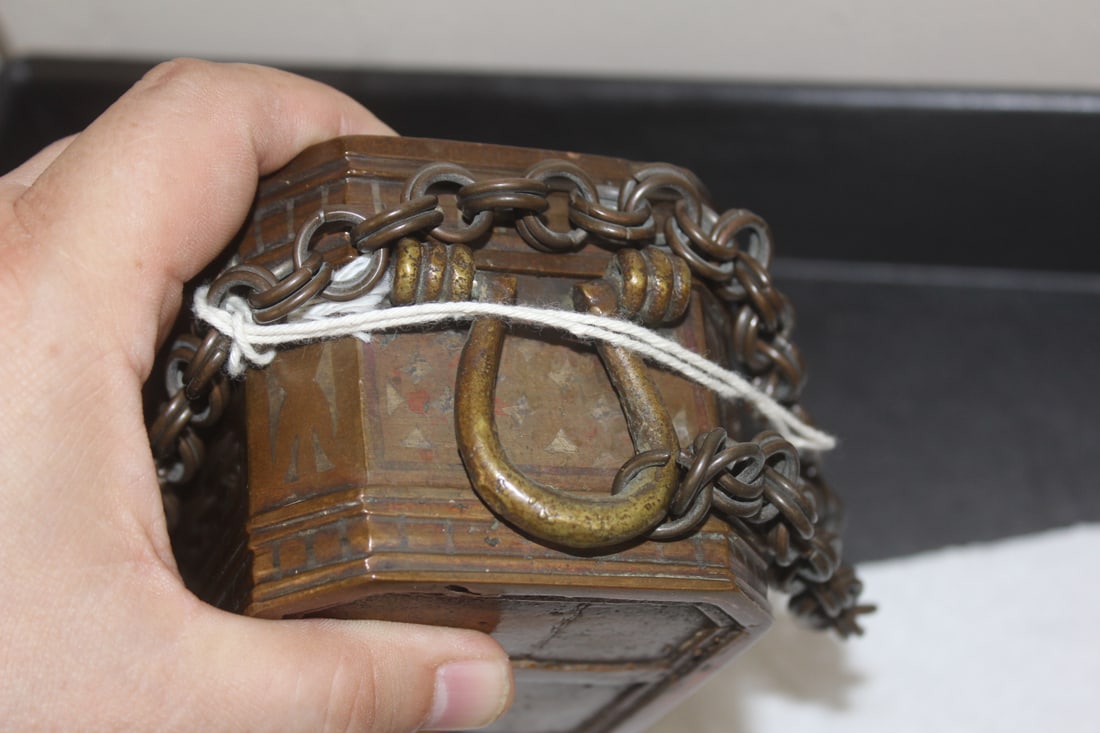 Bronze Betel Nut Box - 13