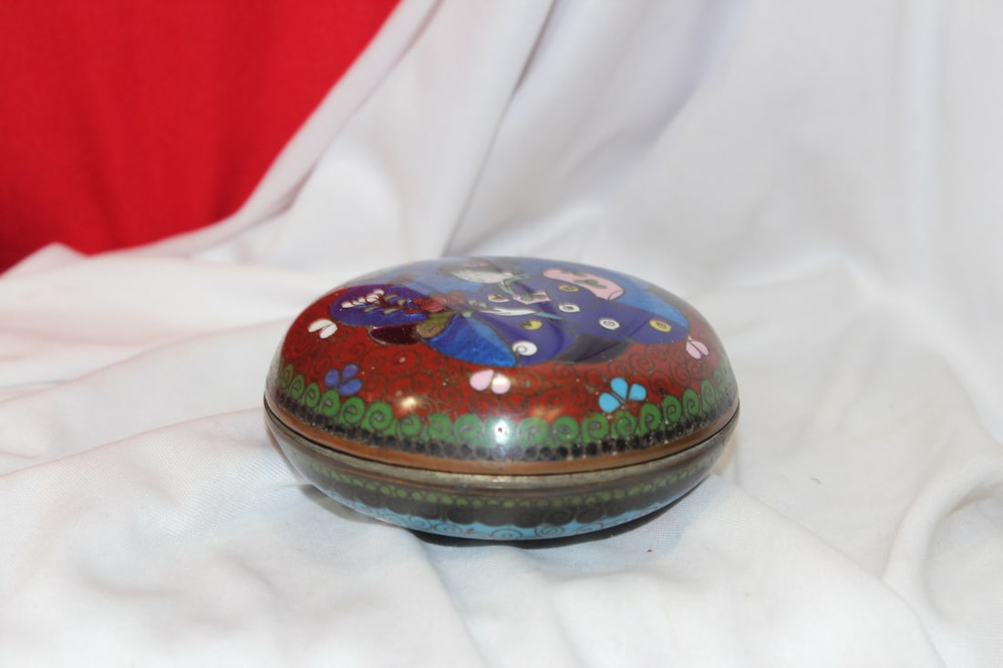 An Antique Japanese Cloisonne Box - 4
