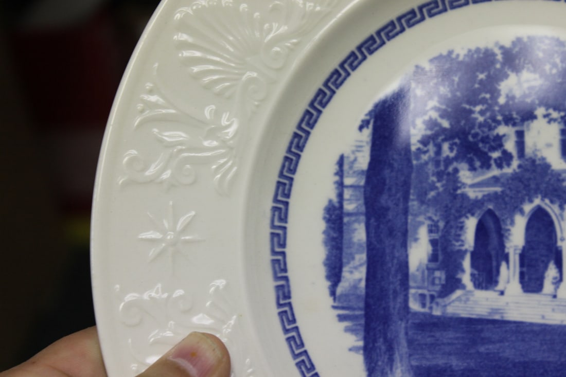 A Wedgwood College Plate - 7