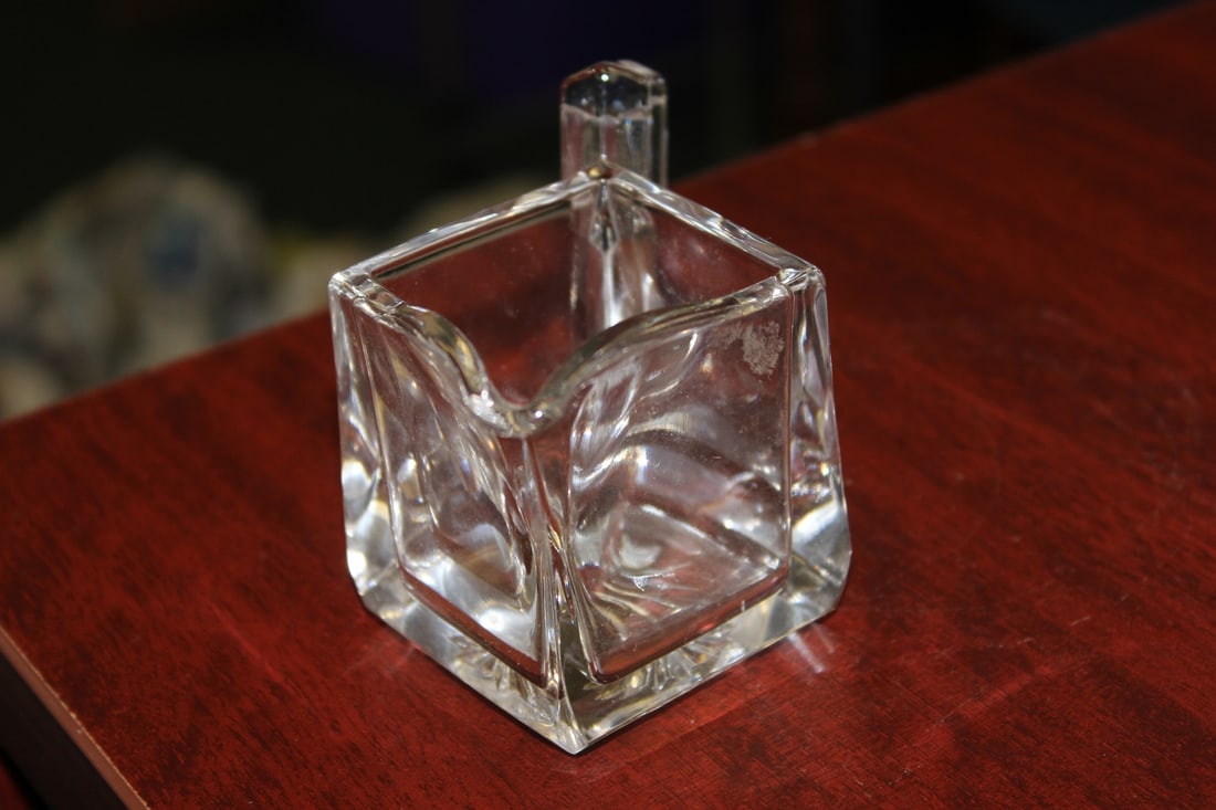 A Cut Glass Modern Style Creamer? - 5