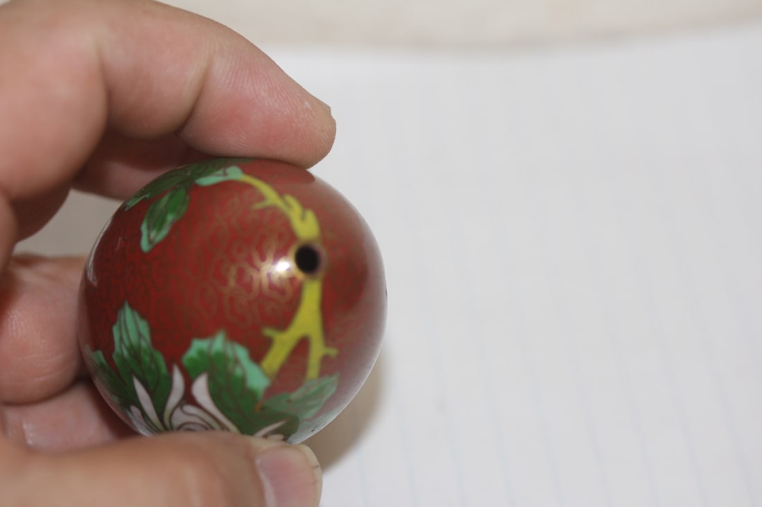 Chinese Cloisonne Egg - 3