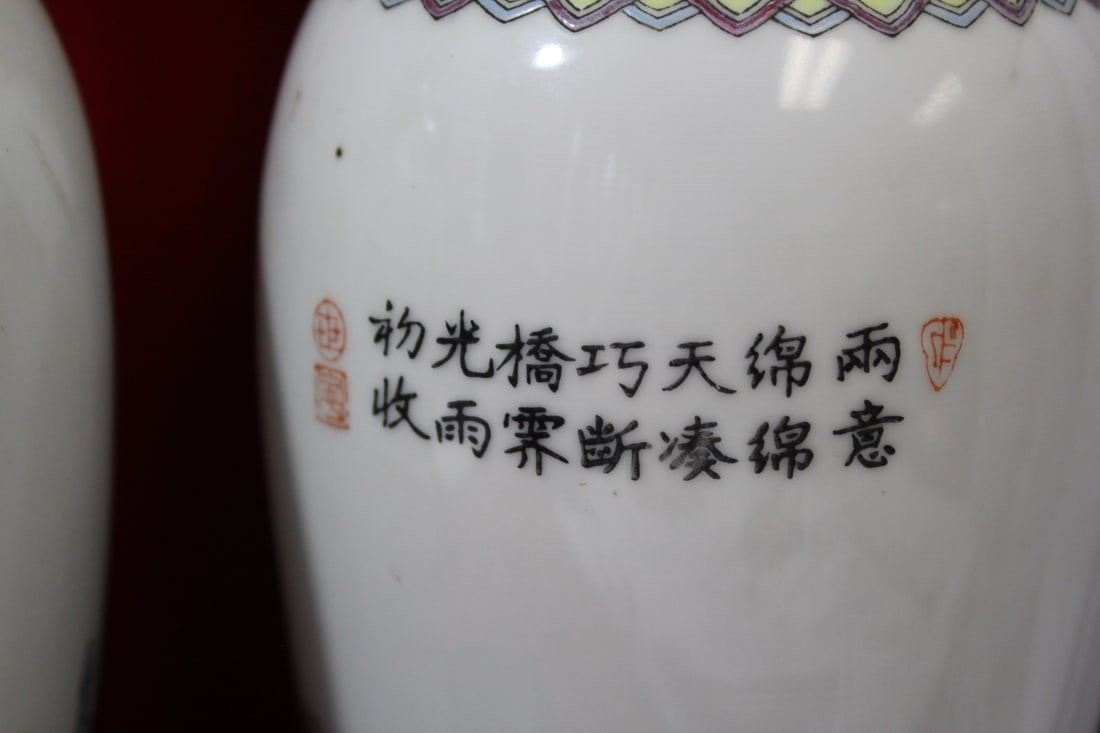 A Pair of Chinese Vases - 7