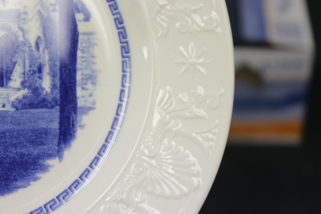 A Wedgwood College Plate - 6
