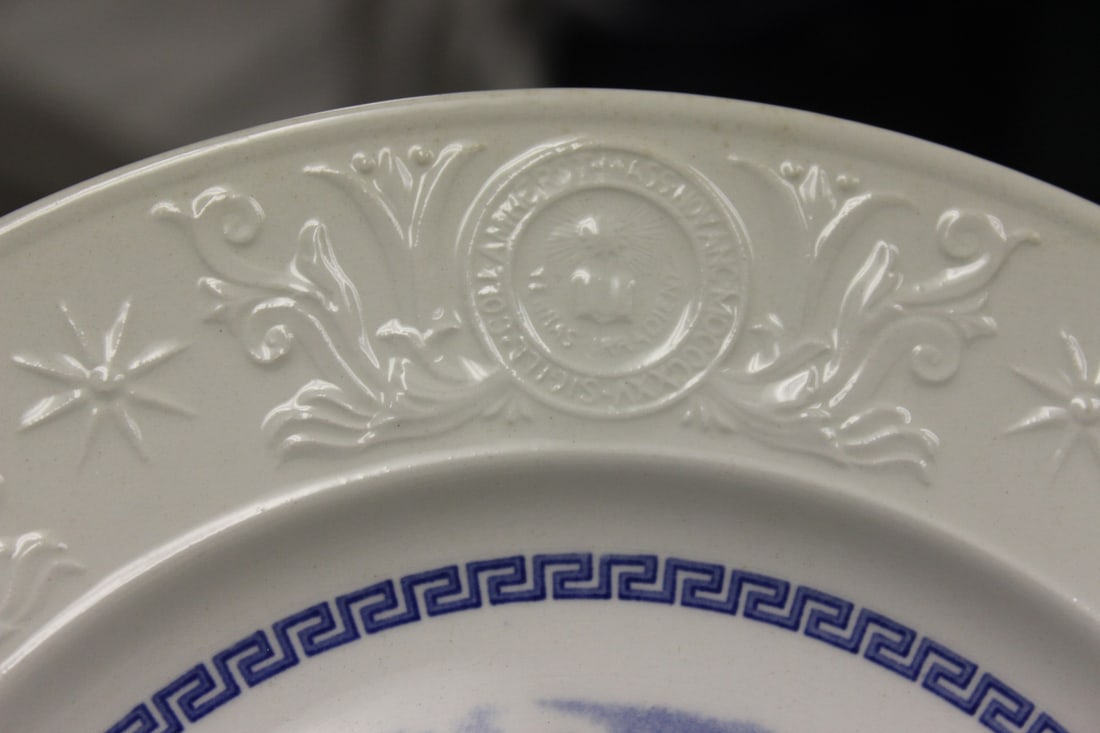 A Wedgwood College Plate - 2