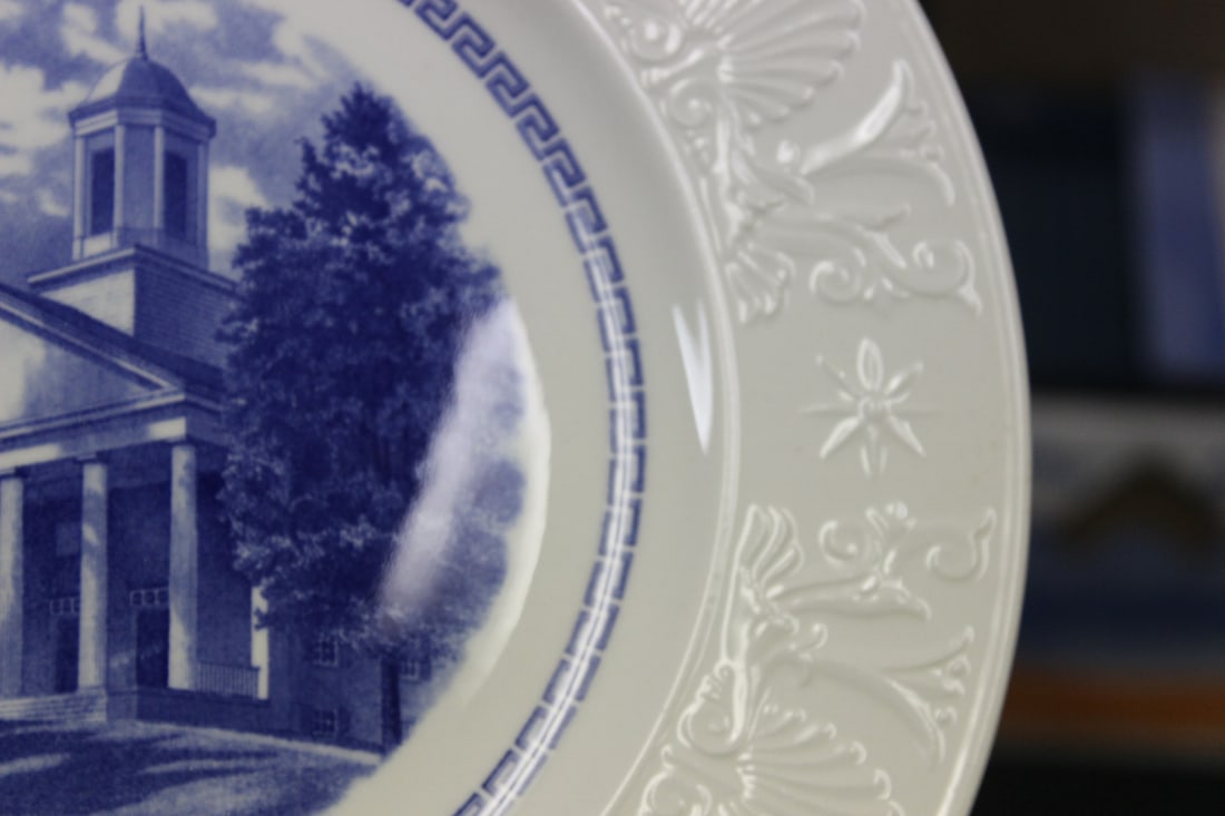 A Wedgwood College Plate - 7