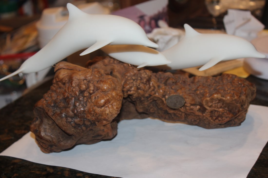 John Perry Dolhpin Sculpture - 3