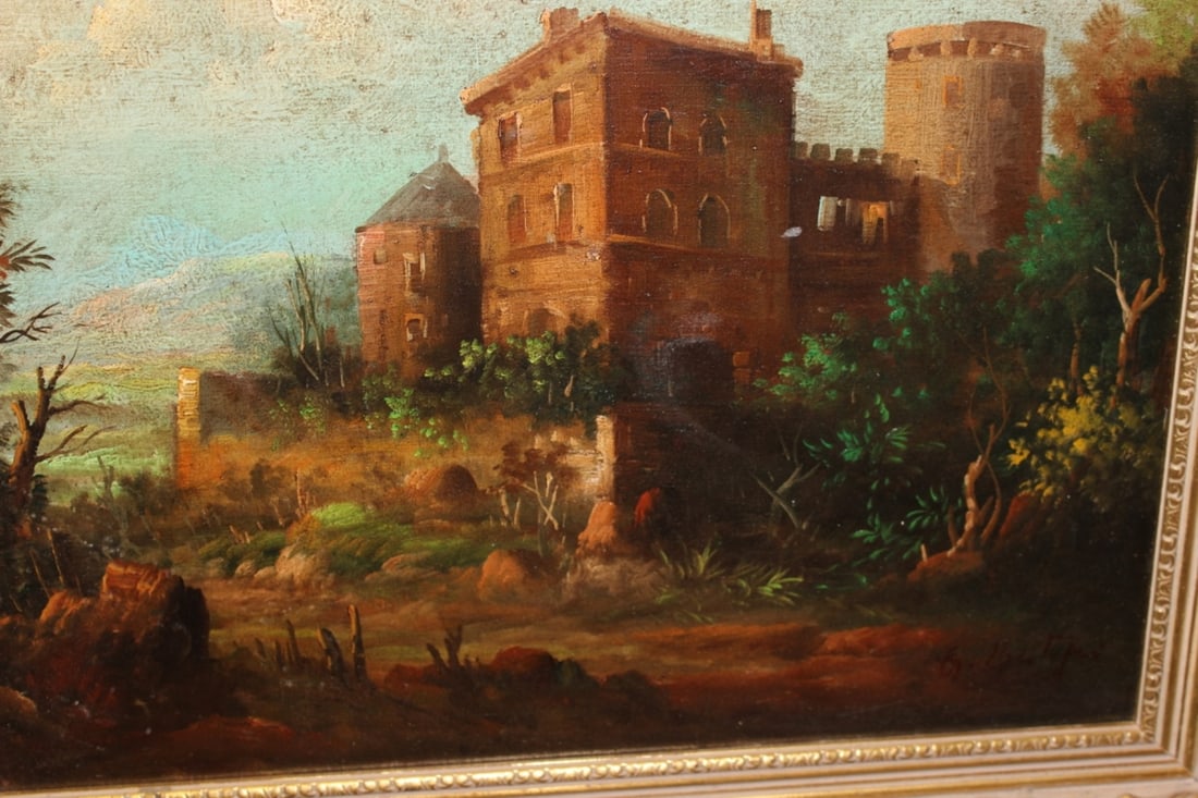 An Oil on Board by Listed? Artist Bertigini - 9