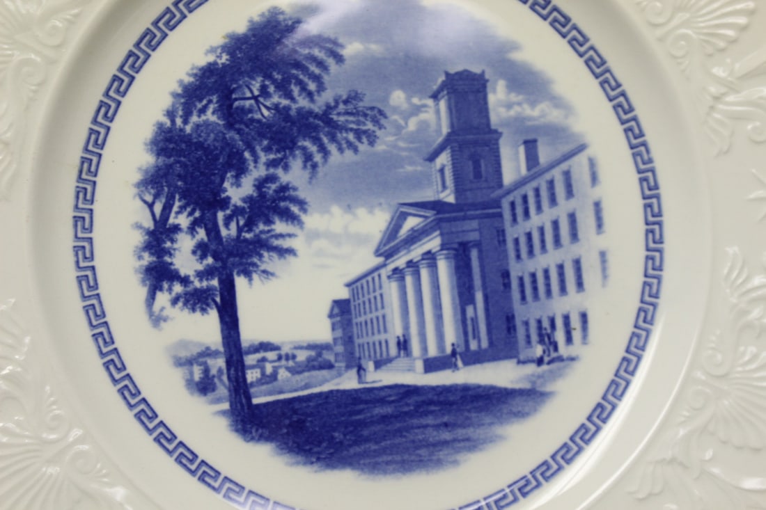 A Wedgwood Amherst College Plate - 2
