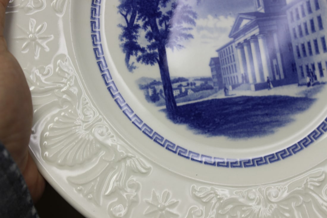 A Wedgwood Amherst College Plate - 5