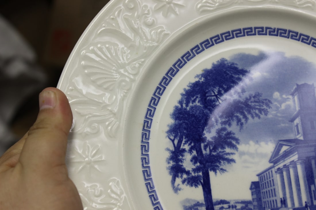 A Wedgwood Amherst College Plate - 6