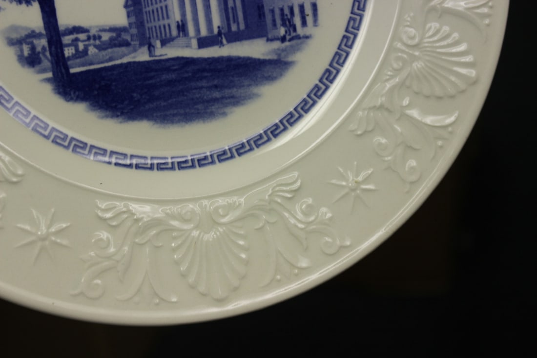 A Wedgwood Amherst College Plate - 7
