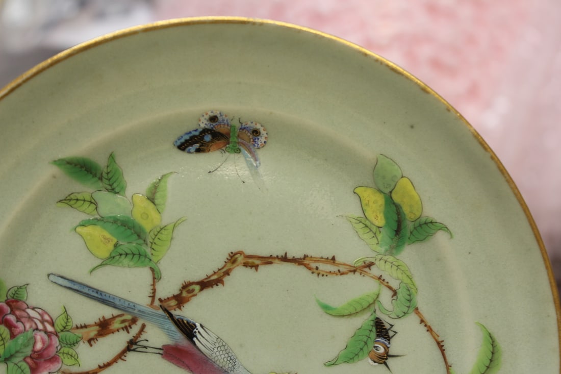Chinese Celadon Plate - 3