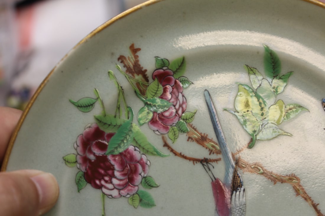 Chinese Celadon Plate - 5