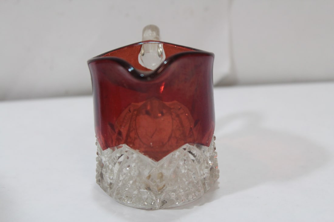 A Small Glass Pitcher - 4