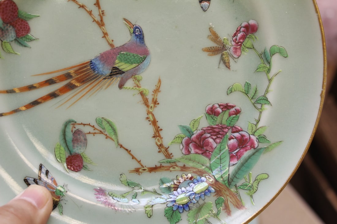 Chinese Celadon Plate - 3