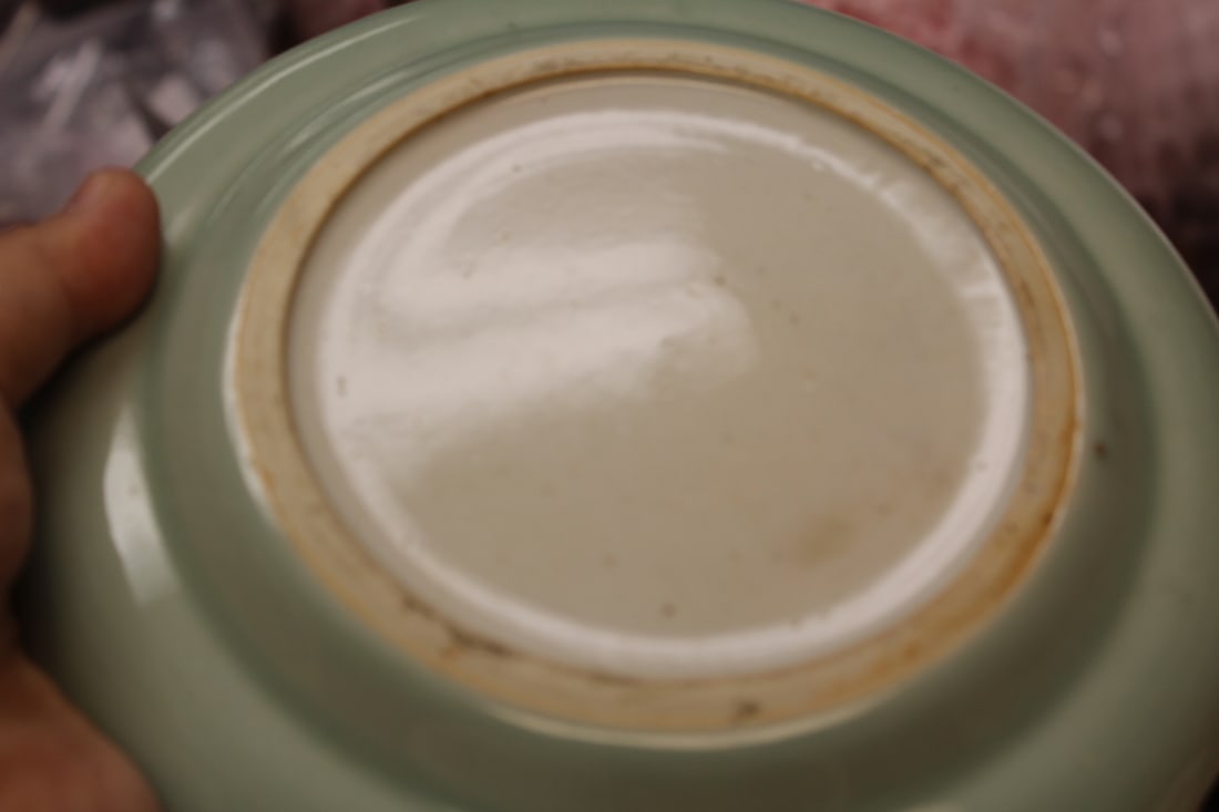 Chinese Celadon Plate - 6