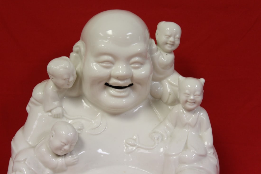 A Chinese Blanc de Chine Buddha - 2