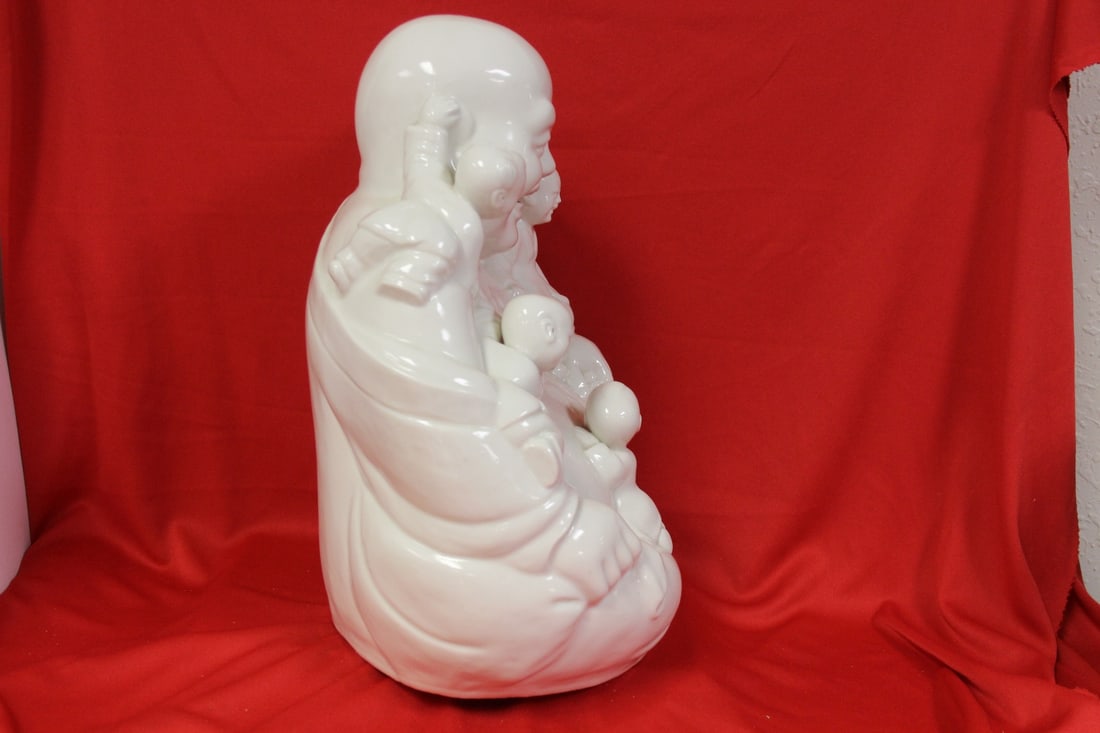 A Chinese Blanc de Chine Buddha - 6