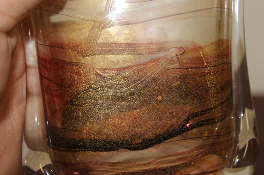 A Signed Gozo Pop Art Glass - 5