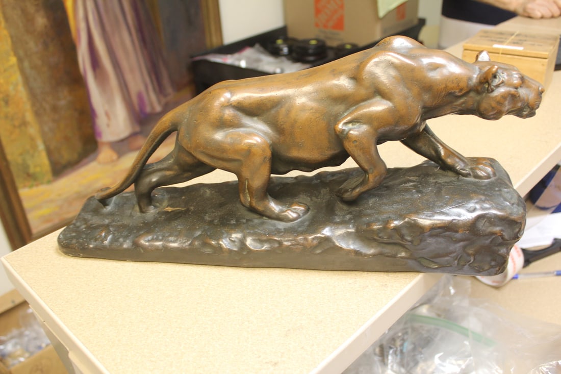 Vintage/Antique Leopard or Lion - 2
