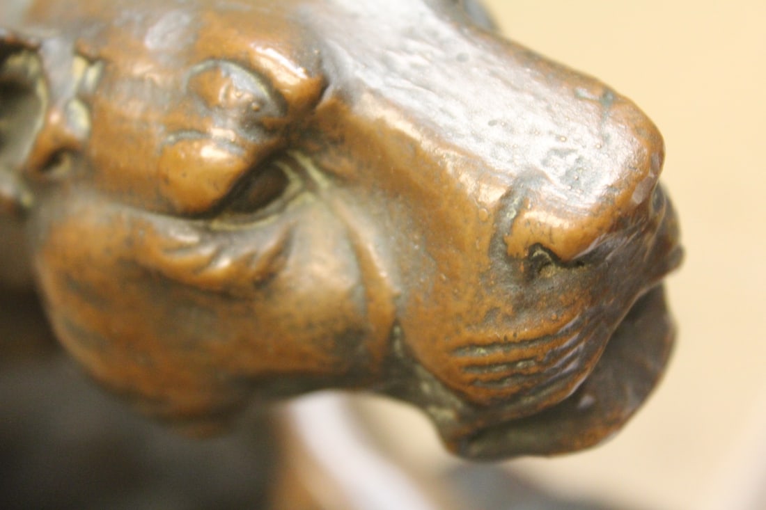 Vintage/Antique Leopard or Lion - 5