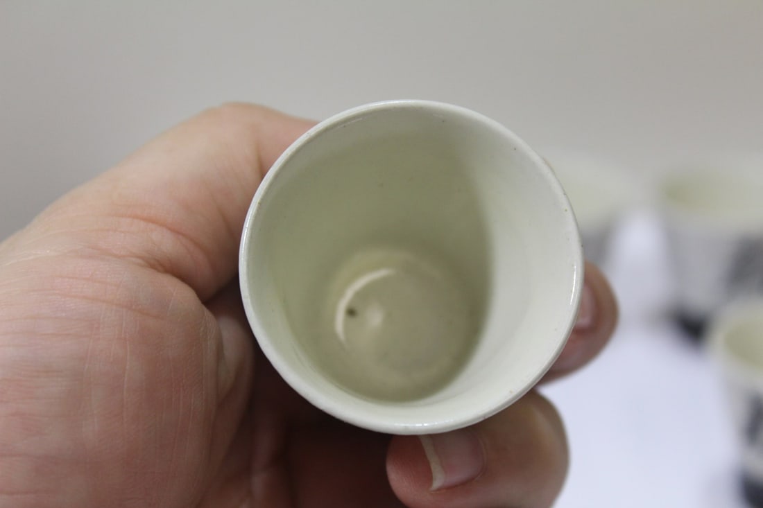 A Lot of Set of 6 Saki Cups - 3