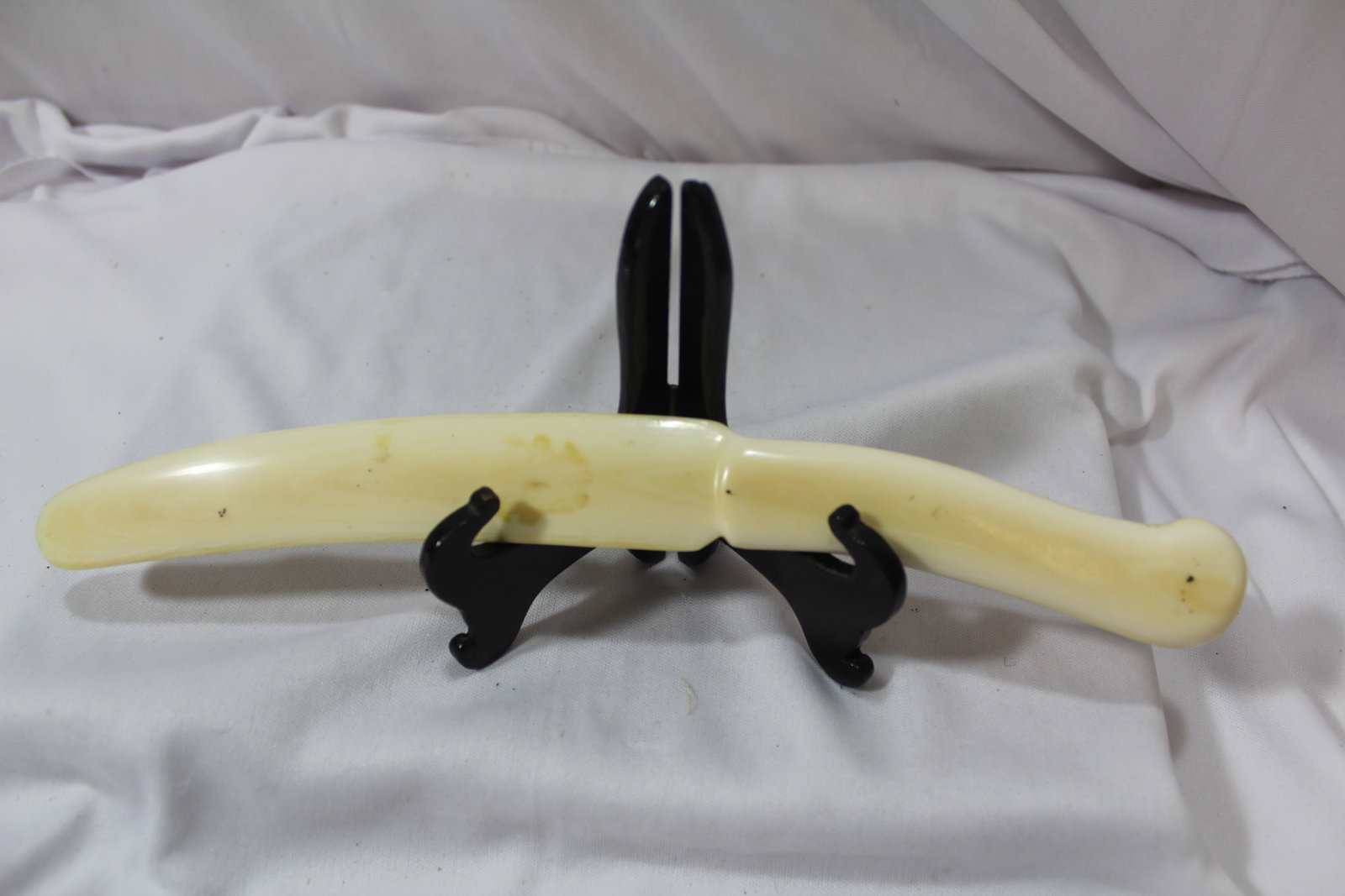 A Carved Bone Knife - 2
