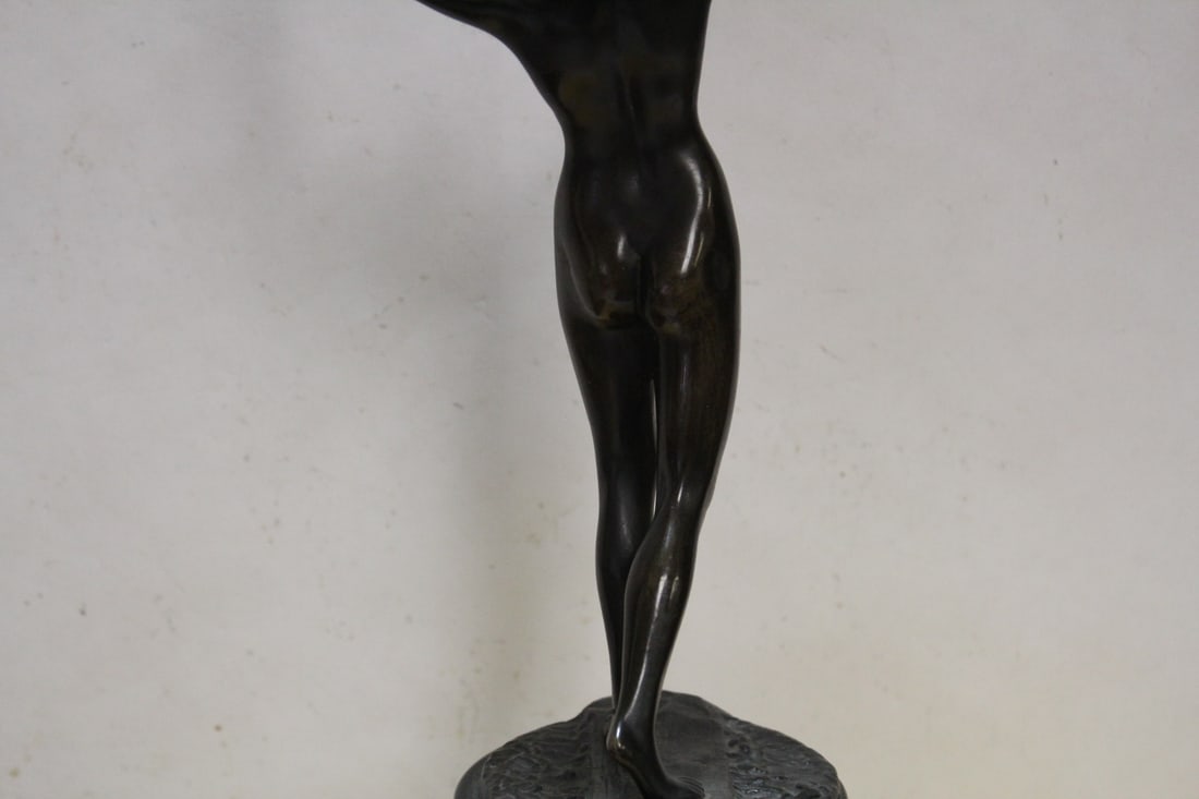 A Garanti Bronze Nude Statue - 9