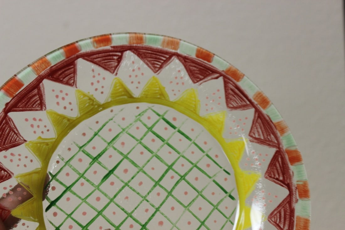 A Hand Painted Plate - 2
