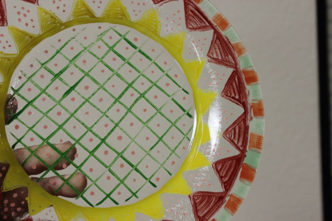 A Hand Painted Plate - 3