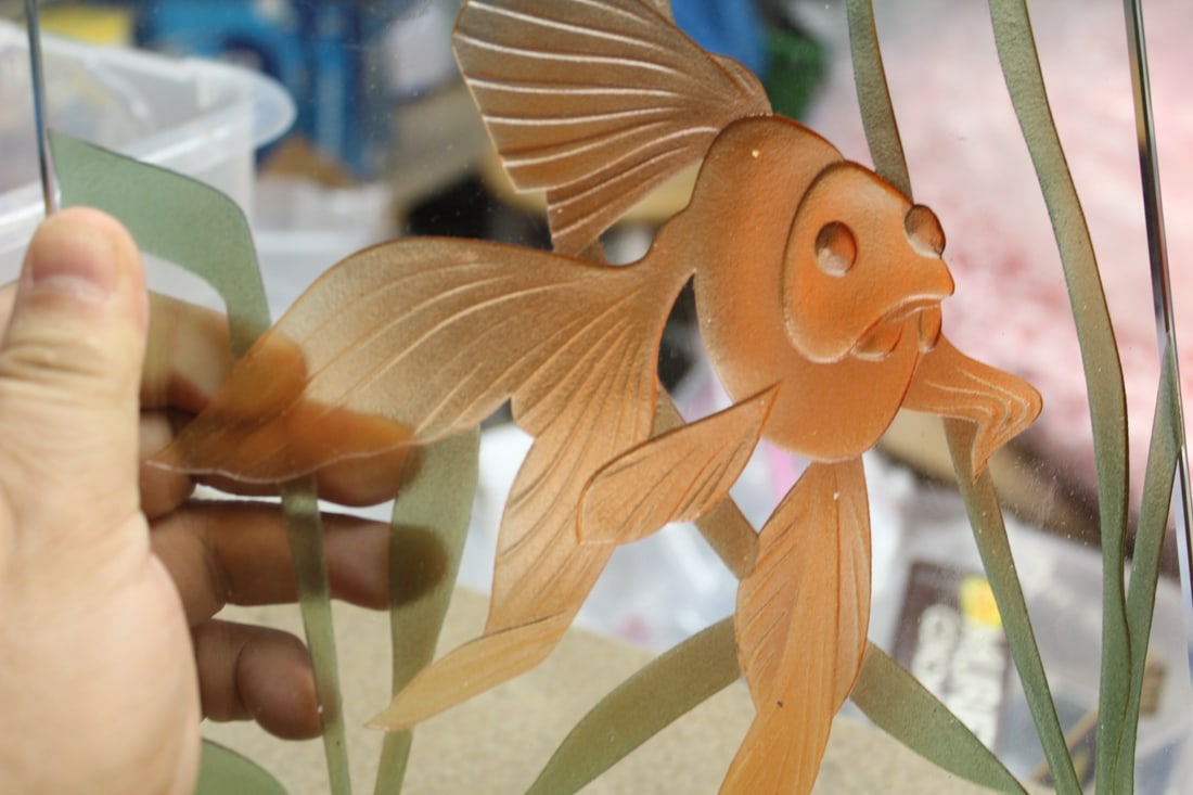 Signed Ann Booth Art Glass Sculpture - 2