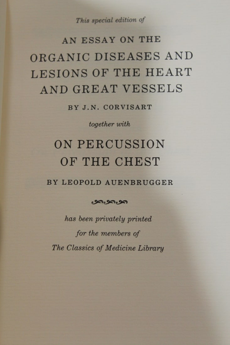 A Leatherbound Hardcover Book on Heart Disease - 5