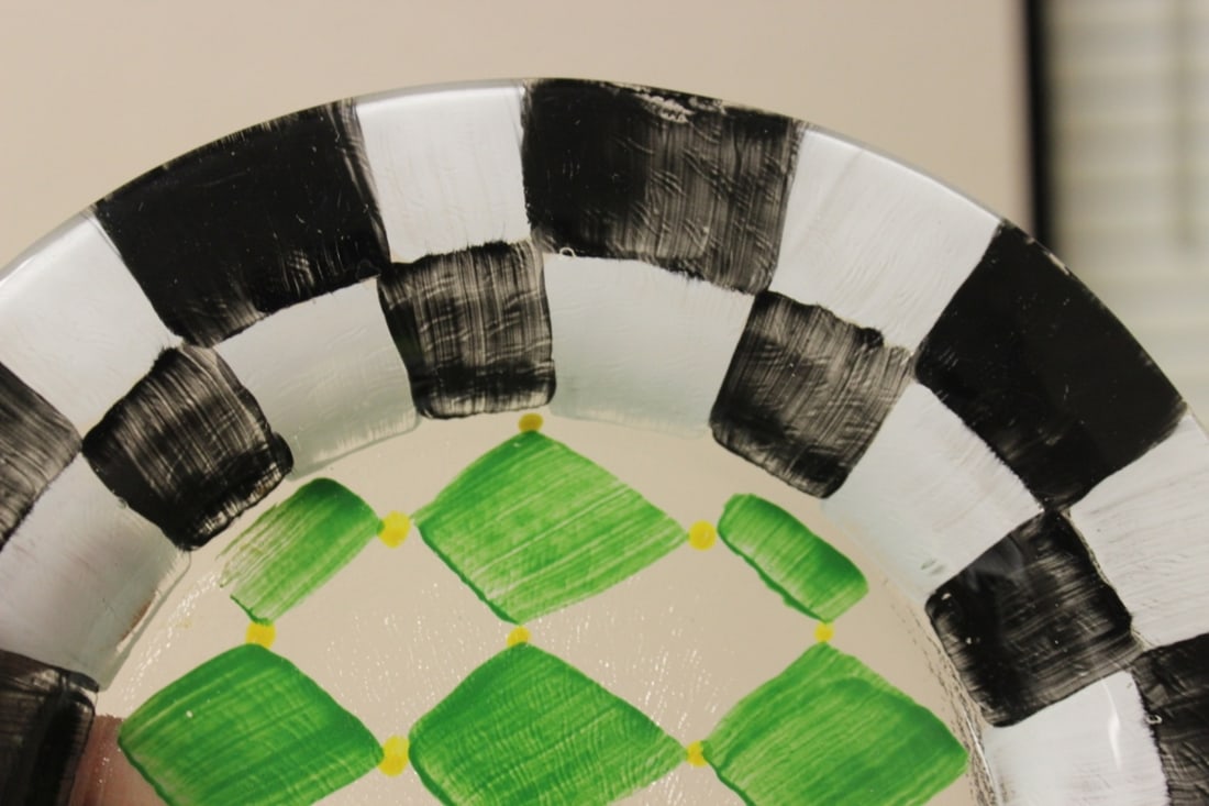 A Hand Painted Plate - 2