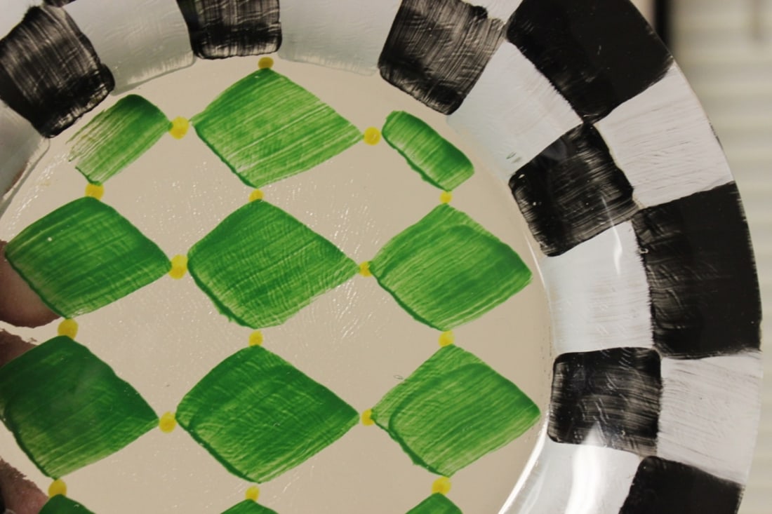 A Hand Painted Plate - 3