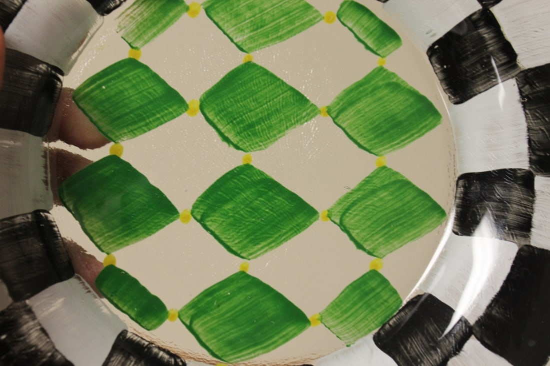 A Hand Painted Plate - 4