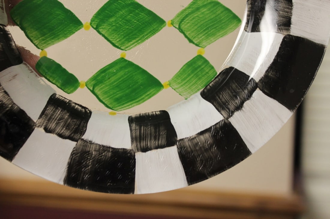 A Hand Painted Plate - 5