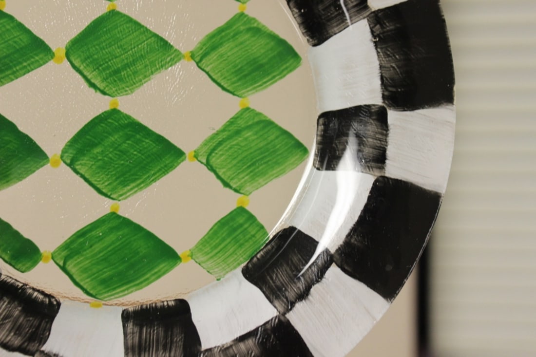 A Hand Painted Plate - 6