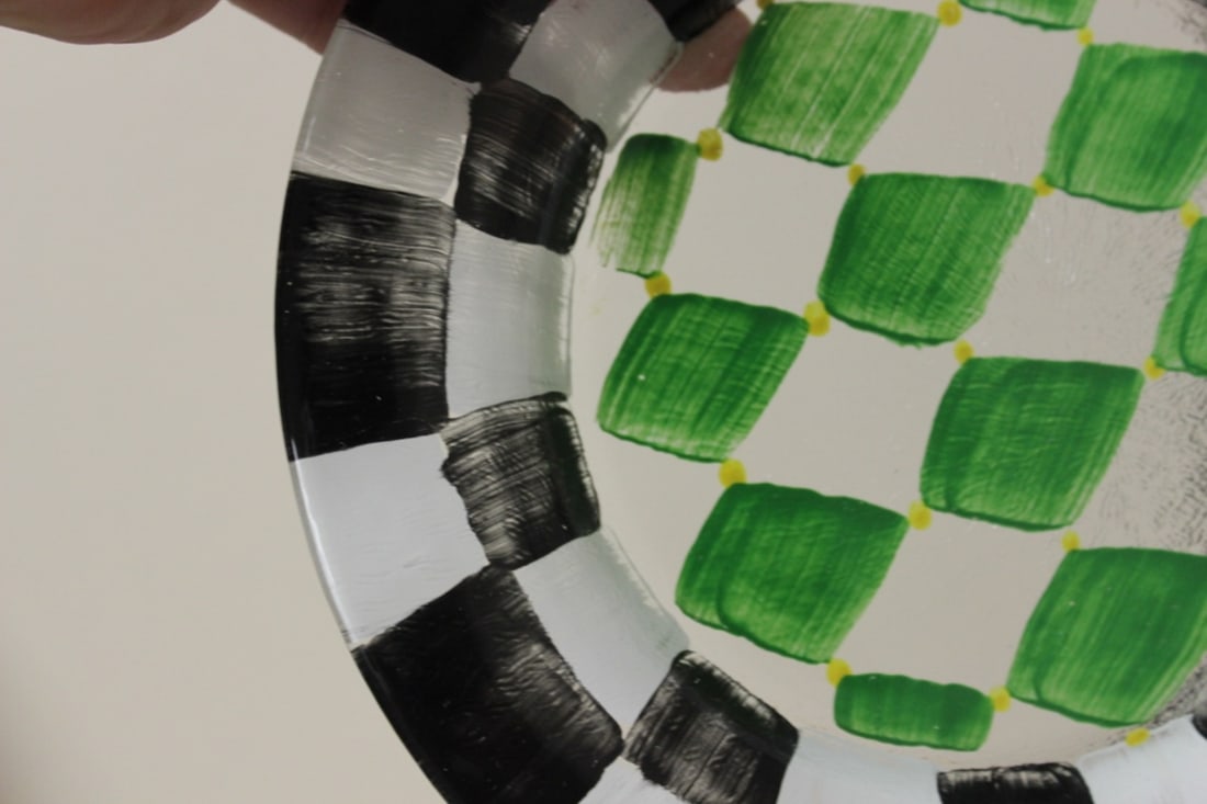 A Hand Painted Plate - 7