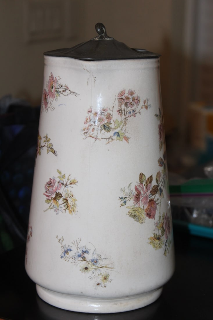Rare Villeroy and Boch Mettlach Pitcher (1 of 8)