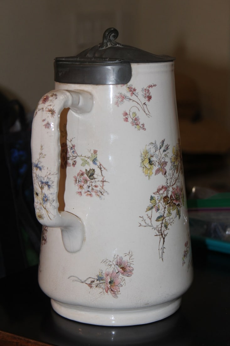 Rare Villeroy and Boch Mettlach Pitcher - 3